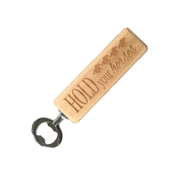 Hold Your Horses Derby Bottle Opener