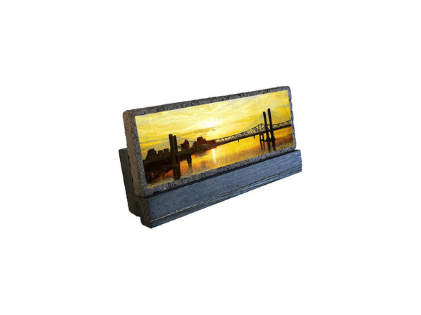 Louisville Abraham Lincoln Bridge Golden Brick Art