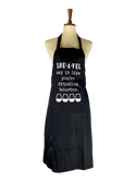 LOU-A-VUL Say It Like You're Drinking Bourbon Apron