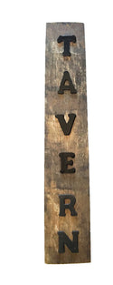 Tavern Barrel Stave Sign