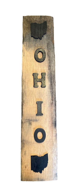 Ohio Barrel Stave Sign
