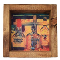Bourbon Bottles Favorites Deco Shadowbox Art