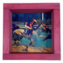 Derby Pink Jockey Deco Shadowbox Art