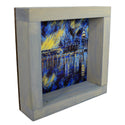 Louisville Starry Night Skyline Deco Shadowbox Art