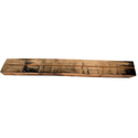 Bourbon on Bottles Barrel Stave Cutout