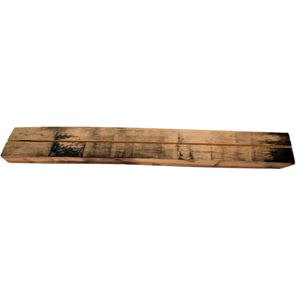 Bourbon on Bottles Barrel Stave Cutout
