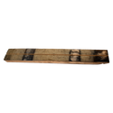 Bourbon on Bottles Barrel Stave Cutout