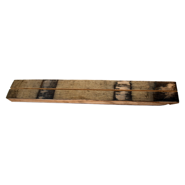 Bourbon on Bottles Barrel Stave Cutout