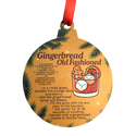 Gingerbread Old Fashioned Recipe Ornament