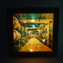 Bourbon Rick House Classic Deco Light Up Shadowbox