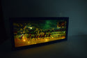 Derby Vintage Race Light Up Shadowbox