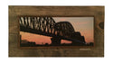 Louisville Big 4 Bridge at Dusk Wooden Art