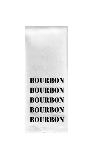 Bourbon on Repeat Tea Towel