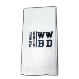 What Would Bourbon Do Tea Towel