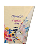 Kentucky Girls Class Sass Badass Color Tea Towel