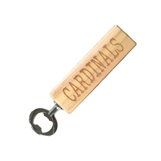 Gold Louisville Cardinals Personalized Key Ring
