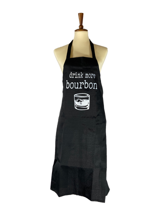 Drink More Bourbon Apron