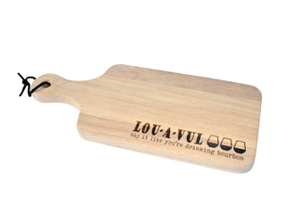LOU-A-VUL Say It Like You're Drinking Bourbon Cheese Board
