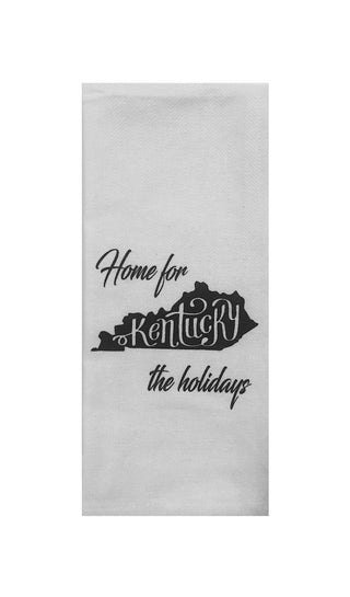 Kentucky Home for the Holidays Tea Towel