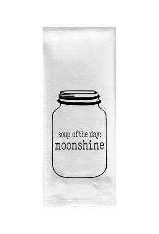 Soup of the Day Moonshine Tea Towel